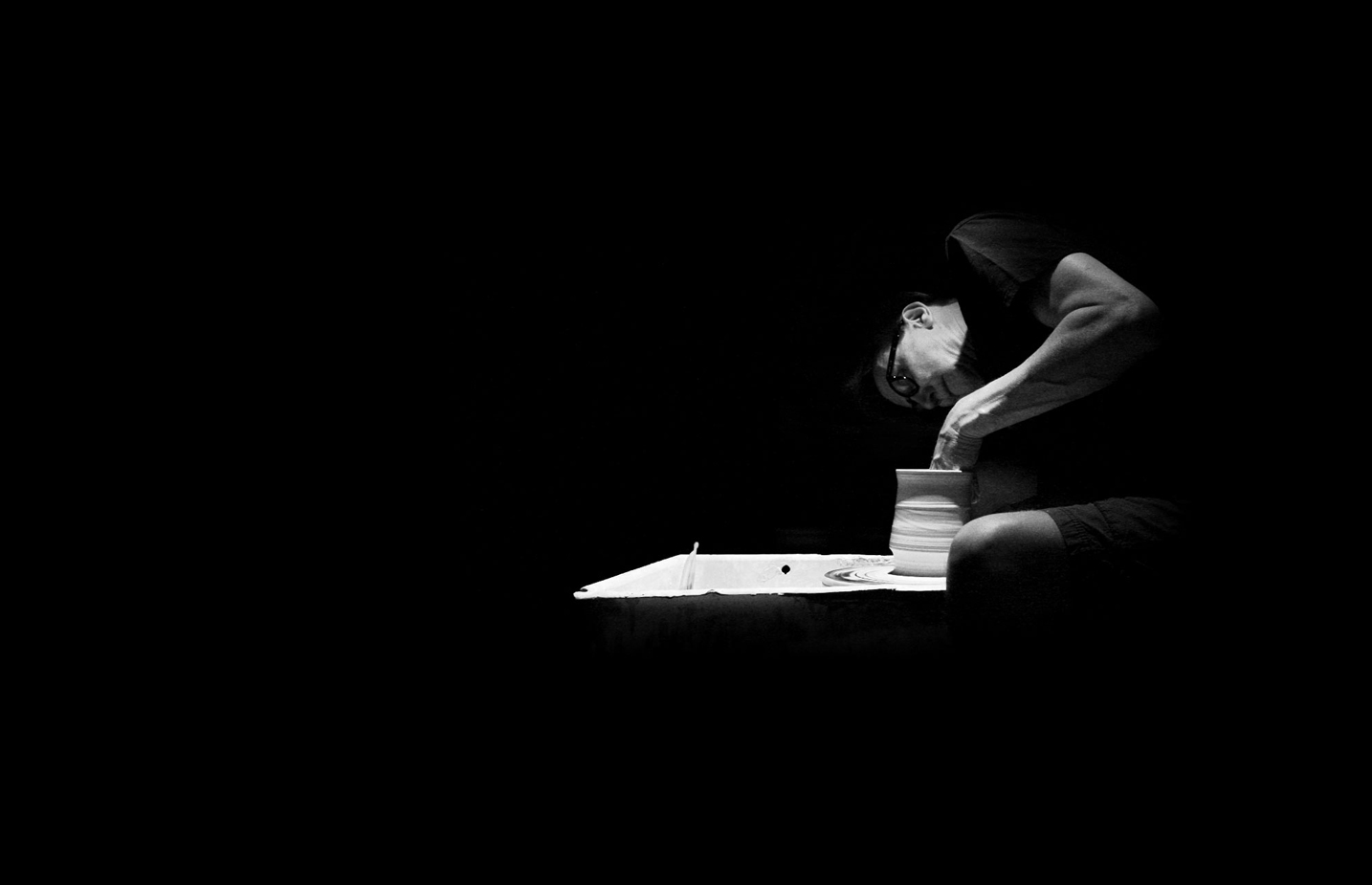 Photographies for a webdocumentary about ceramist Patrick Jadot made by Gilles Lambert