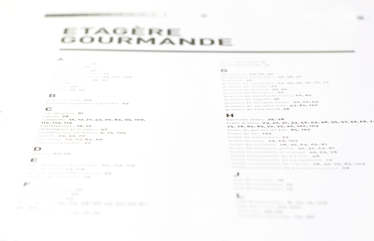 print overview of cookbook philosophie gourmande cuisiner l'essentiel (livre de cuisine)
